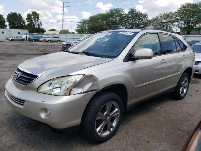 JTJHW31U460047896 - 2006 LEXUS RX 400H 400 BEIGE photo 1