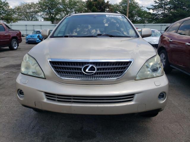 JTJHW31U460047896 - 2006 LEXUS RX 400H 400 BEIGE photo 5