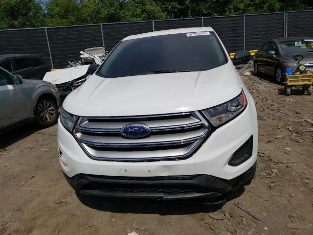 2FMPK4G95GBC23868 - 2016 FORD EDGE SE WHITE photo 5