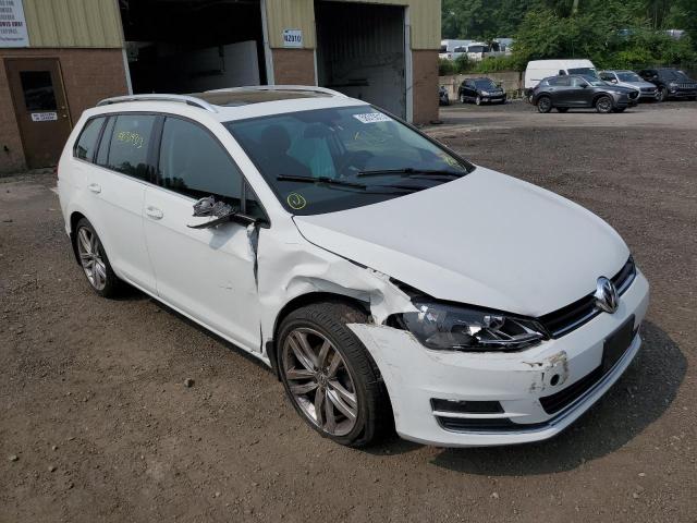 3VWCA7AU7FM505248 - 2015 VOLKSWAGEN GOLF SPORT TDI S WHITE photo 4