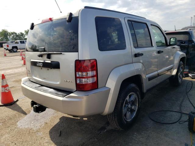 1J8GN28K48W202164 - 2008 JEEP LIBERTY SPORT SILVER photo 3