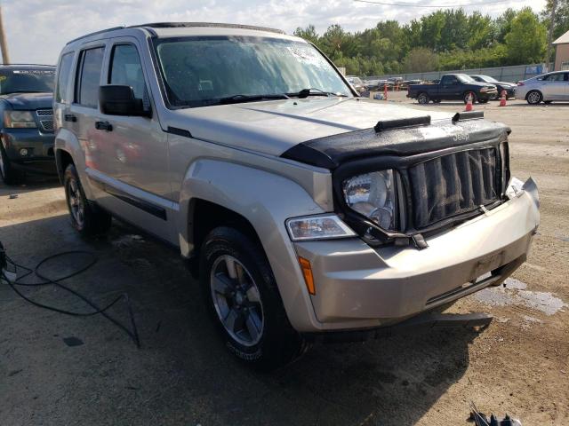 1J8GN28K48W202164 - 2008 JEEP LIBERTY SPORT SILVER photo 4