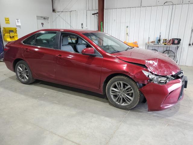 4T1BF1FK5FU886528 - 2015 TOYOTA CAMRY LE BURGUNDY photo 4