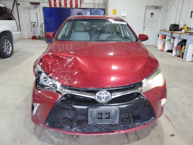4T1BF1FK5FU886528 - 2015 TOYOTA CAMRY LE BURGUNDY photo 5