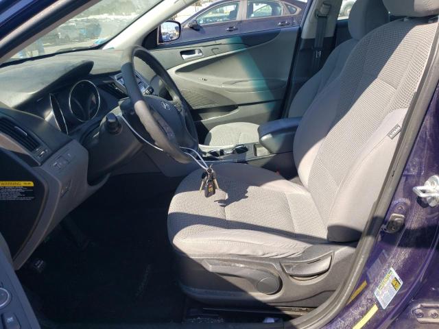 5NPEB4AC6DH573350 - 2013 HYUNDAI SONATA GLS BLUE photo 7