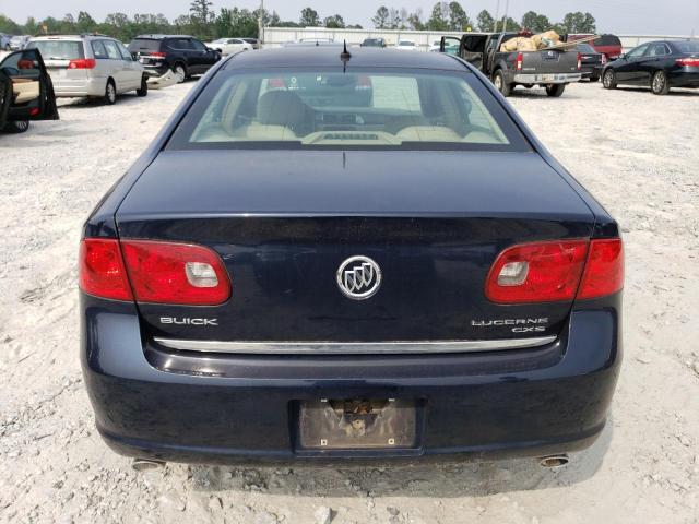 1G4HE57Y76U200495 - 2006 BUICK LUCERNE CXS BLUE photo 6