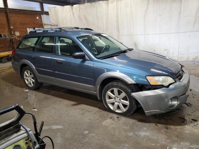 4S4BP61CX67356273 - 2006 SUBARU LEGACY OUTBACK 2.5I BLUE photo 4