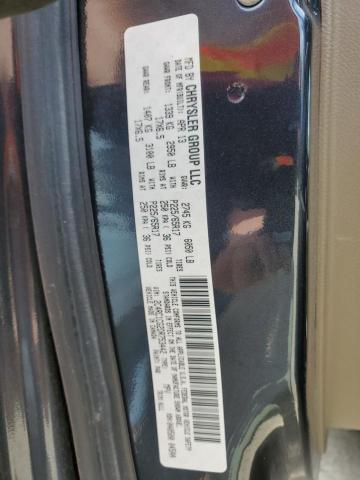 2C4RC1CG2DR753442 - 2013 CHRYSLER TOWN & COU TOURING L BLUE photo 13