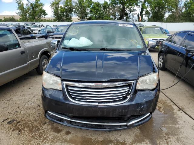 2C4RC1CG2DR753442 - 2013 CHRYSLER TOWN & COU TOURING L BLUE photo 5