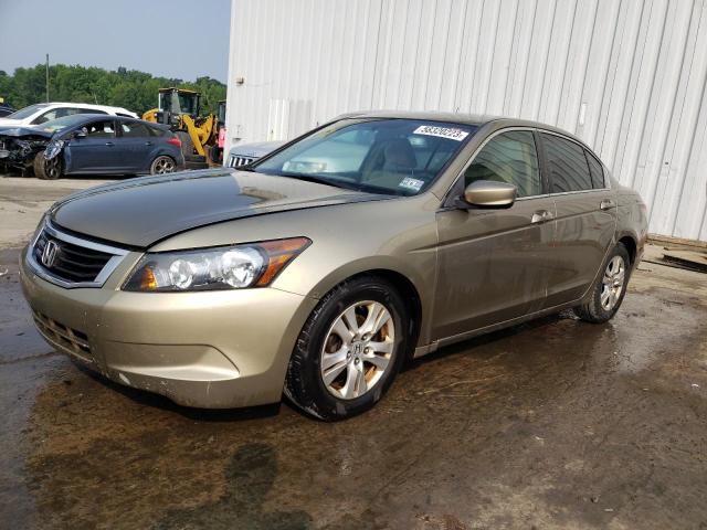 1HGCP26428A039856 - 2008 HONDA ACCORD LXP TAN photo 1