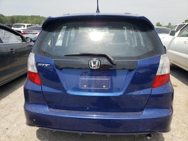 JHMGE88469S013339 - 2009 HONDA FIT SPORT BLUE photo 6