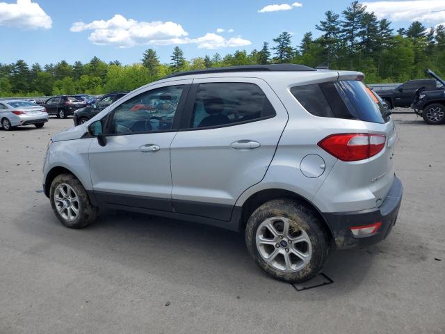 MAJ6S3GL2KC296779 - 2019 FORD ECOSPORT SE ვერცხლისფერი ფოტო 2