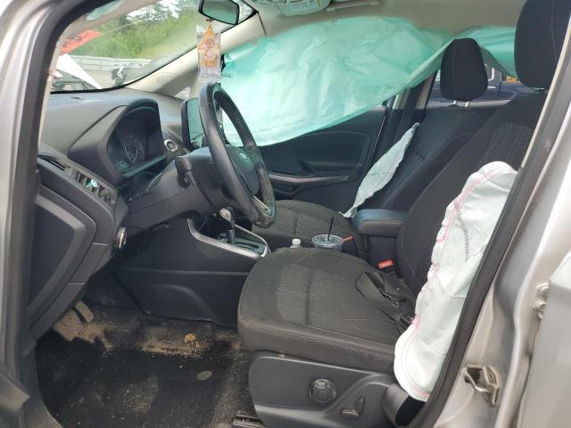 MAJ6S3GL2KC296779 - 2019 FORD ECOSPORT SE ვერცხლისფერი ფოტო 7