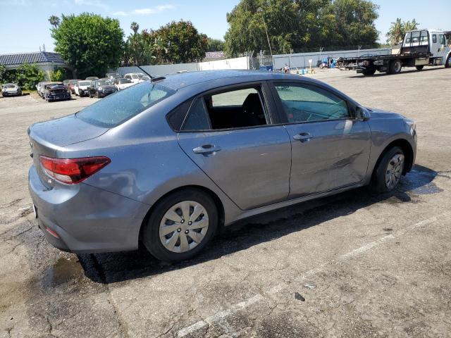 3KPA24AB6KE225541 - 2019 KIA RIO S GRAY photo 3