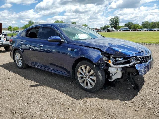 5XXGT4L30JG247361 - 2018 KIA OPTIMA LX BLUE photo 4