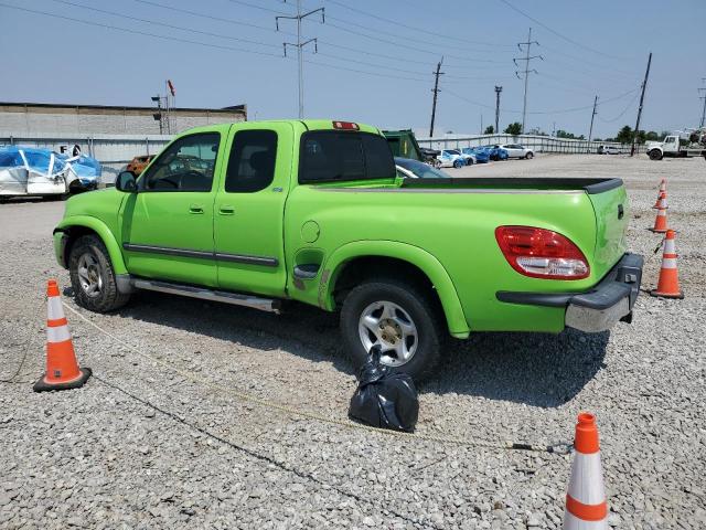 5TBRT34143S400754 - 2003 TOYOTA TUNDRA ACCESS CAB SR5 GREEN photo 2