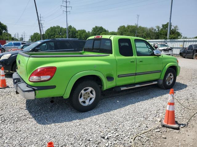 5TBRT34143S400754 - 2003 TOYOTA TUNDRA ACCESS CAB SR5 GREEN photo 3