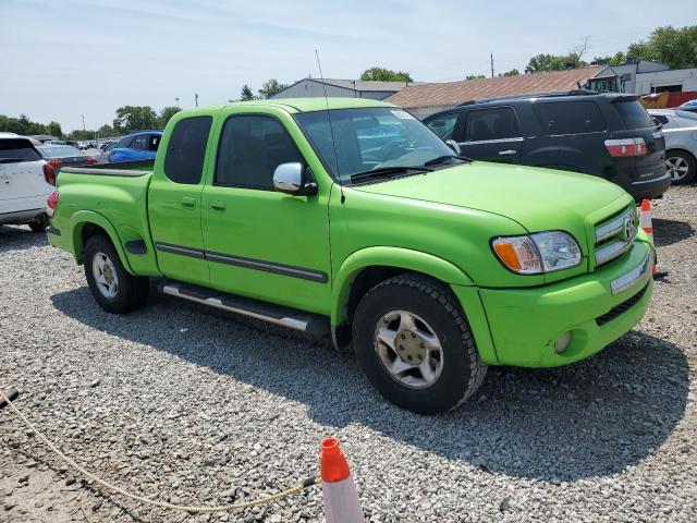 5TBRT34143S400754 - 2003 TOYOTA TUNDRA ACCESS CAB SR5 GREEN photo 4