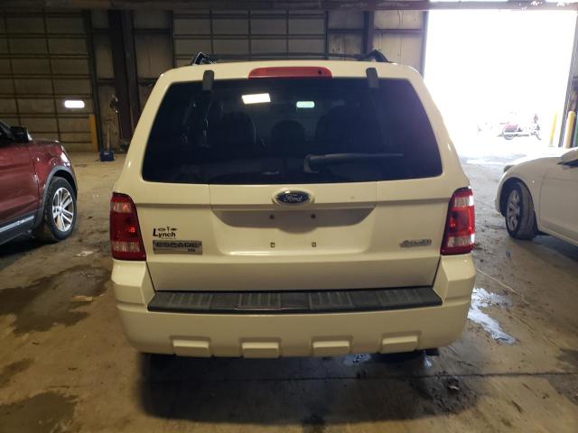 1FMCU93759KB94388 - 2009 FORD ESCAPE XLT WHITE photo 6