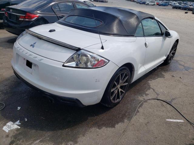 4A37L5EF1CE003963 - 2012 MITSUBISHI ECLIPSE SPYDER GS 白色 照片 3