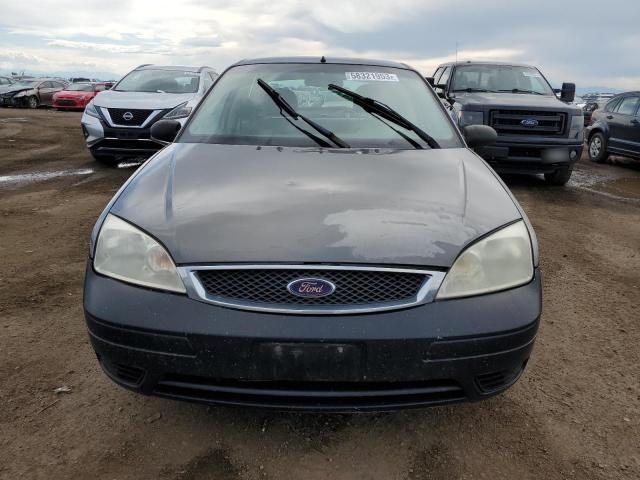 1FAFP34N76W248271 - 2006 FORD FOCUS ZX4 GRAY photo 5