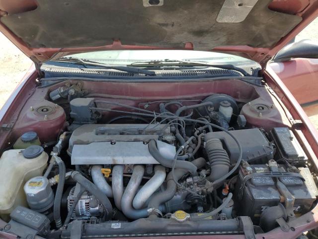 1Y1SK528XWZ413398 - 1998 CHEVROLET GEO PRIZM BASE RED photo 11