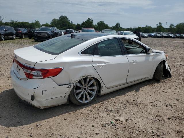 KMHFH4JG0FA440076 - 2015 HYUNDAI AZERA LIMITED WHITE photo 3