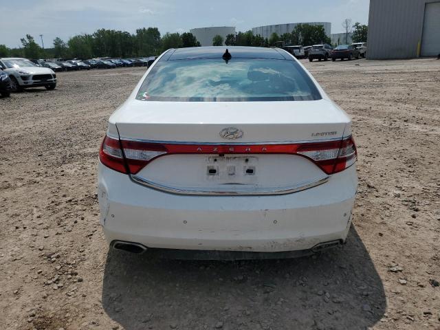 KMHFH4JG0FA440076 - 2015 HYUNDAI AZERA LIMITED WHITE photo 6