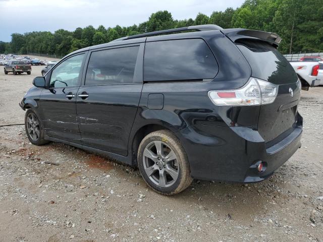 5TDXZ3DCXJS921800 - 2018 TOYOTA SIENNA SE BLACK photo 2