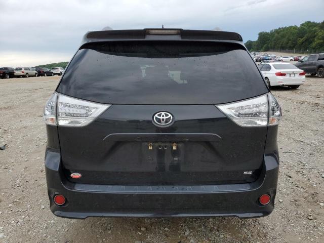 5TDXZ3DCXJS921800 - 2018 TOYOTA SIENNA SE BLACK photo 6