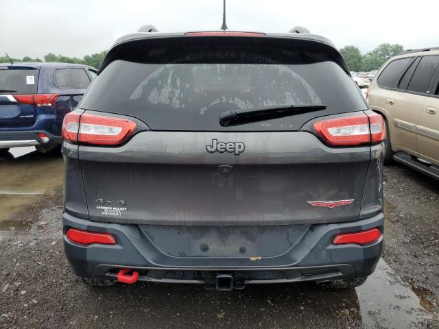 1C4PJMBS4HW501659 - 2017 JEEP CHEROKEE TRAILHAWK GRAY photo 6