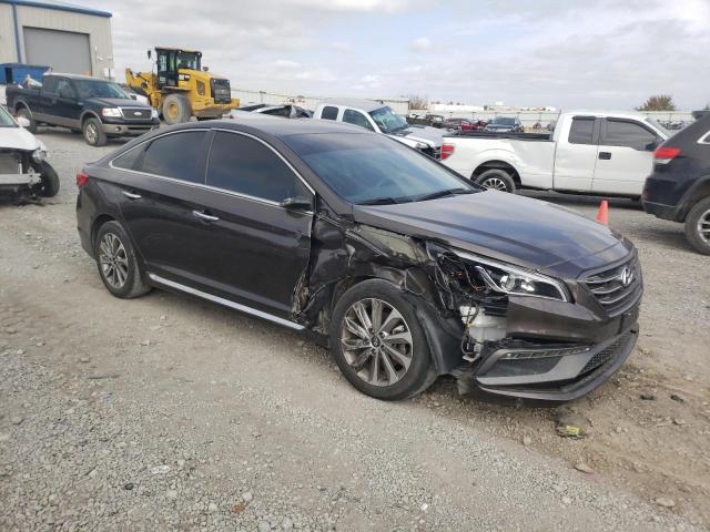 5NPE34AF3FH244552 - 2015 HYUNDAI SONATA SPORT BLACK photo 4