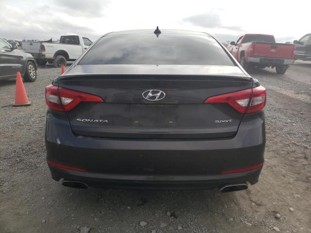 5NPE34AF3FH244552 - 2015 HYUNDAI SONATA SPORT BLACK photo 6