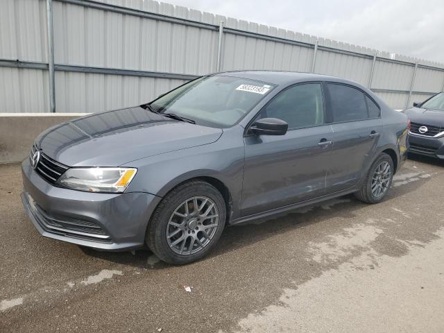 3VW1K7AJ1FM254124 - 2015 VOLKSWAGEN JETTA BASE 灰色 照片 1