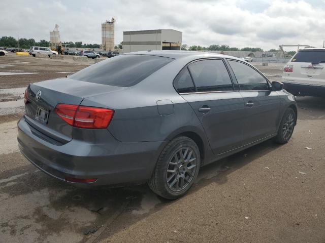 3VW1K7AJ1FM254124 - 2015 VOLKSWAGEN JETTA BASE 灰色 照片 3