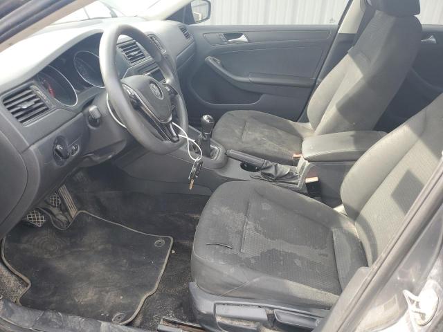 3VW1K7AJ1FM254124 - 2015 VOLKSWAGEN JETTA BASE 灰色 照片 7