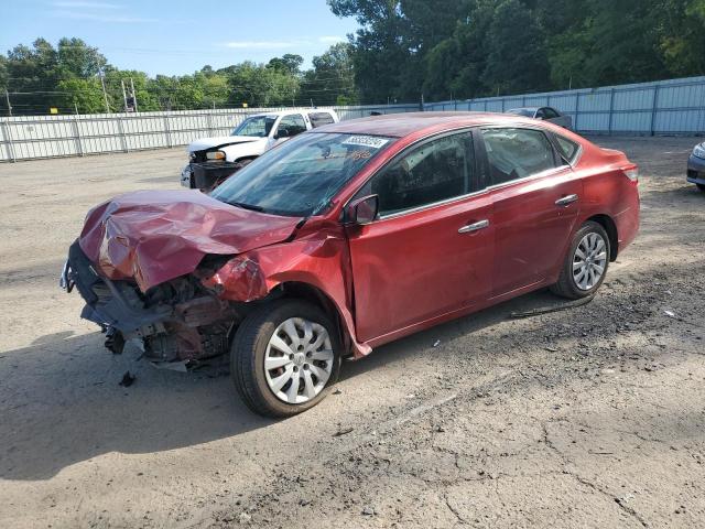 3N1AB7AP7EY334786 - 2014 NISSAN SENTRA S MAROON photo 1