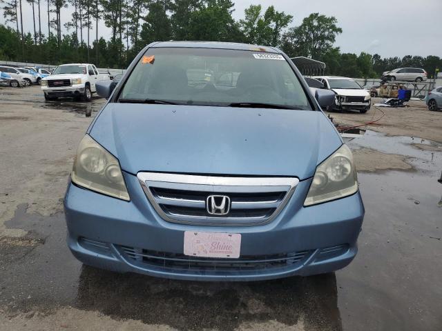 5FNRL38775B054938 - 2005 HONDA ODYSSEY EXL BLUE photo 5