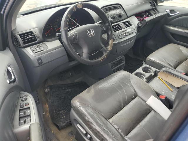 5FNRL38775B054938 - 2005 HONDA ODYSSEY EXL BLUE photo 8