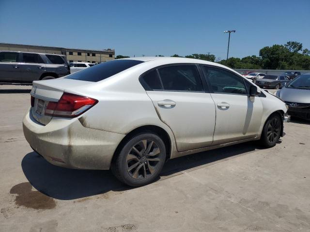 19XFB2F95DE020361 - 2013 HONDA CIVIC EXL თეთრი ფოტო 3