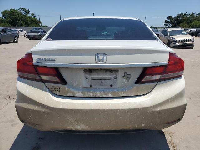 19XFB2F95DE020361 - 2013 HONDA CIVIC EXL თეთრი ფოტო 6