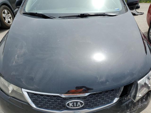 KNAFU4A29D5715502 - 2013 KIA FORTE EX BLACK photo 11