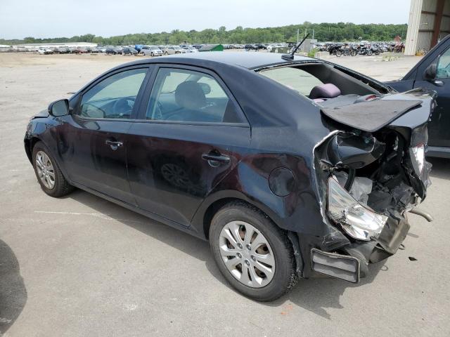 KNAFU4A29D5715502 - 2013 KIA FORTE EX BLACK photo 2