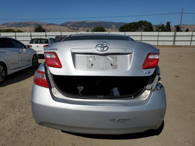 4T1BE46K57U169052 - 2007 TOYOTA CAMRY CE SILVER photo 6