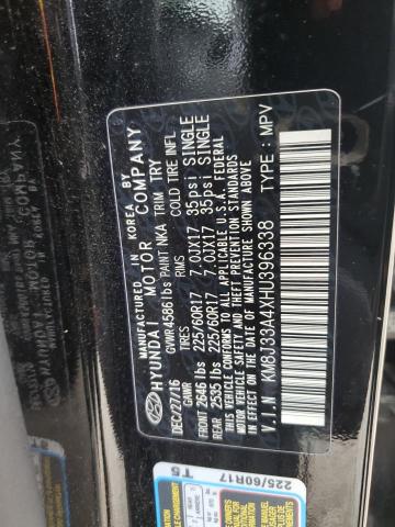 KM8J33A4XHU396338 - 2017 HYUNDAI TUCSON LIMITED BLACK photo 13