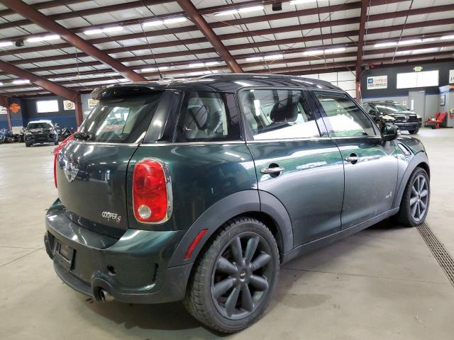 WMWZC5C56BWL52841 - 2011 MINI COOPER S COUNTRYMAN GREEN photo 3