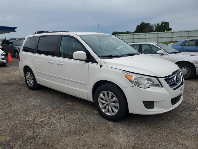 2C4RVABG5CR164878 - 2012 VOLKSWAGEN ROUTAN SE WHITE photo 4