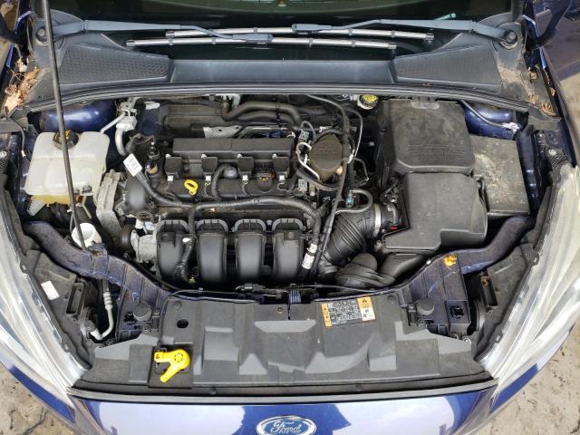 1FADP3J21GL292237 - 2016 FORD FOCUS TITANIUM BLUE photo 11