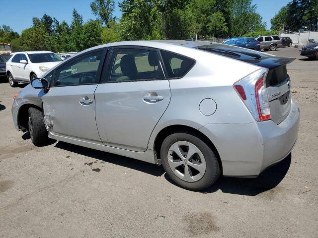 JTDKN3DU2C1589916 - 2012 TOYOTA PRIUS SILVER photo 2