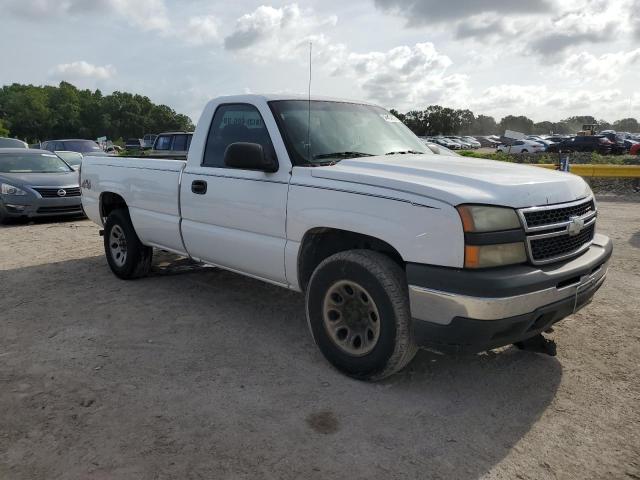 3GCEK14V97G195405 - 2007 CHEVROLET SILVERADO K1500 CLASSIC WHITE photo 4